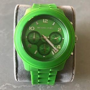 Gently preloved silicone Michael Kors watch